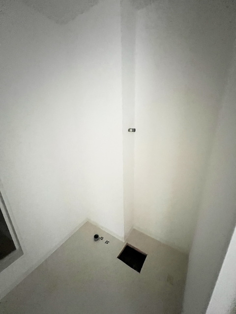 洗面設備　～施工中です～