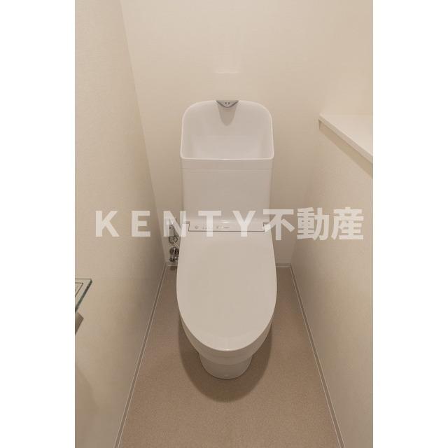 トイレ　ゆったりとした空間のトイレです