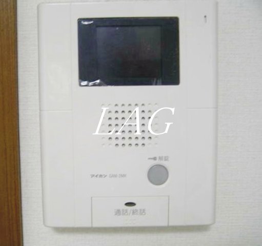 セキュリティ　モニター付きインターフォンです。