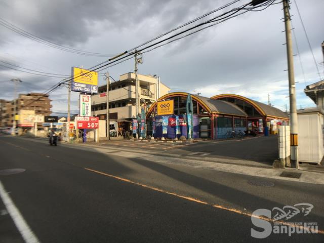 レンタルビデオ　ゲオ　松山椿店（レンタルビデオ）まで487m
