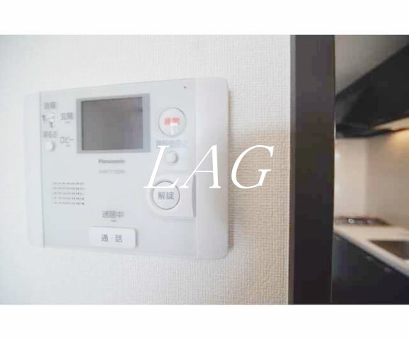 セキュリティ　モニター付インターホンです。
