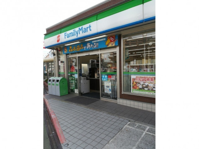 コンビニ　ファミリーマート近鉄河内天美駅前店（コンビニ）まで506m