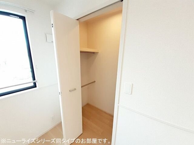収納　たっぷりとした収納スペースです