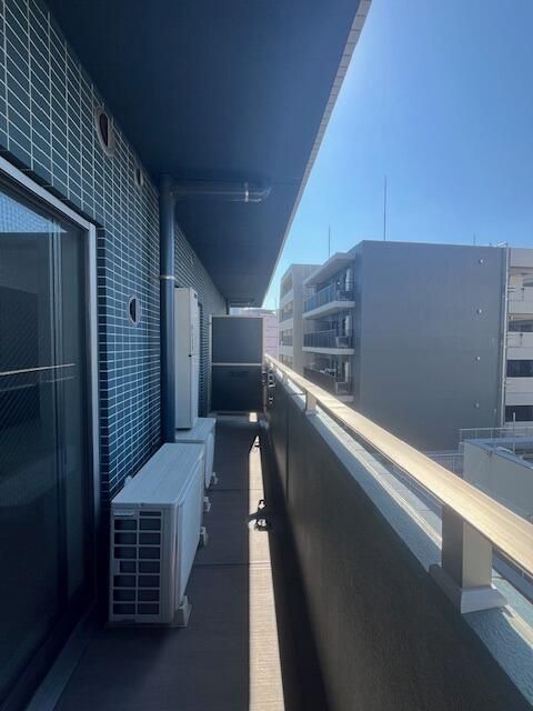 バルコニー　写真は同タイプ住居です。