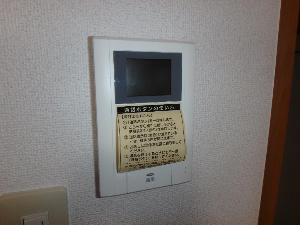 セキュリティ　カメラ付インターホン