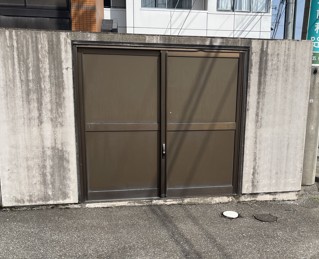 その他設備　ゴミ庫