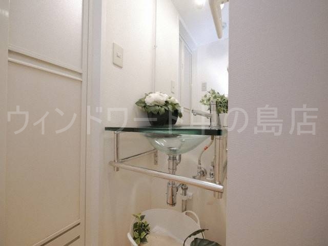 洗面設備　詳細は、ウィンドワード中の島店までご相談下さい。