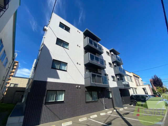 建物外観　札幌市中央区北８条西「シティレジデンス北円山」