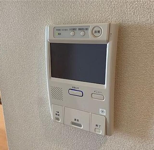 セキュリティ　モニター付きインターホン♪
