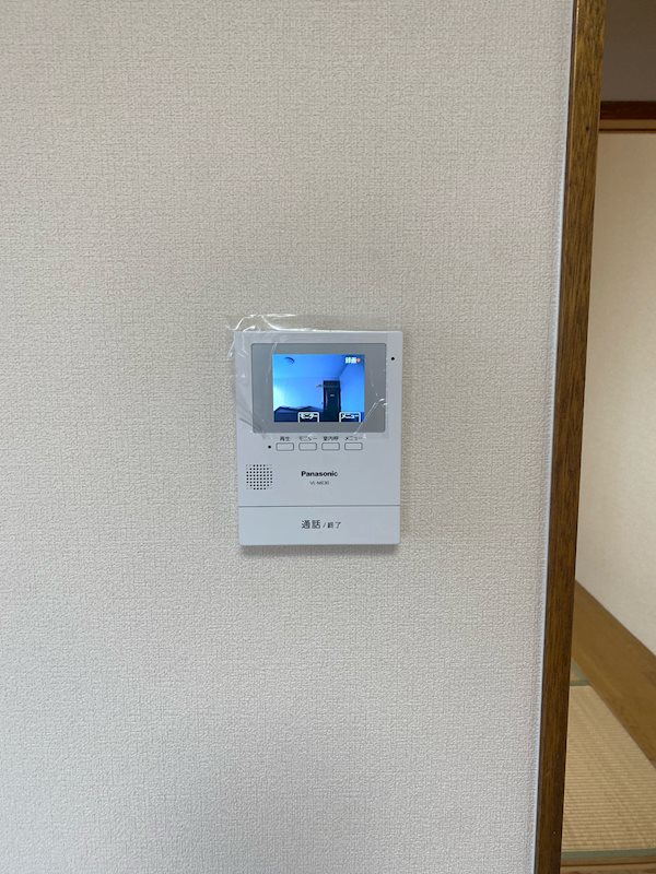 セキュリティ　インターホン新設