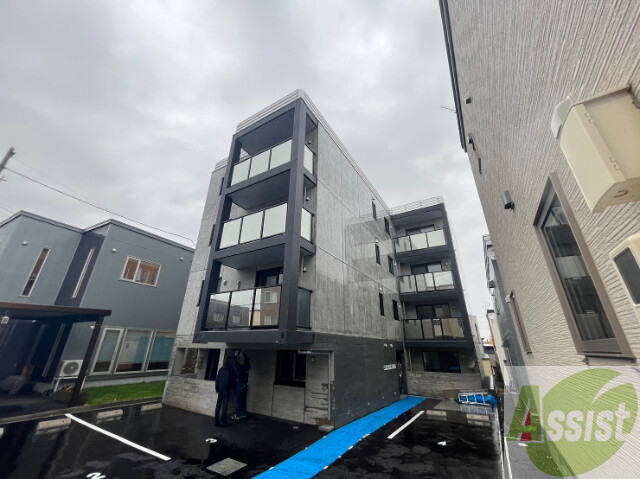 建物外観　札幌市白石区北郷４条「ベルツリーＲＪ」