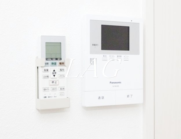 セキュリティ　モニター付きインターフォンです。