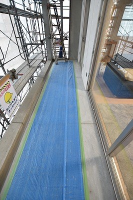 バルコニー　建築中　イメージ(現状優先)