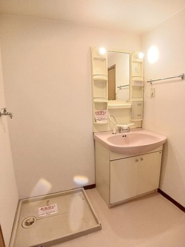 洗面設備　洗面所です