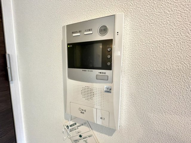 セキュリティ　※同型タイプ、別号室の写真です