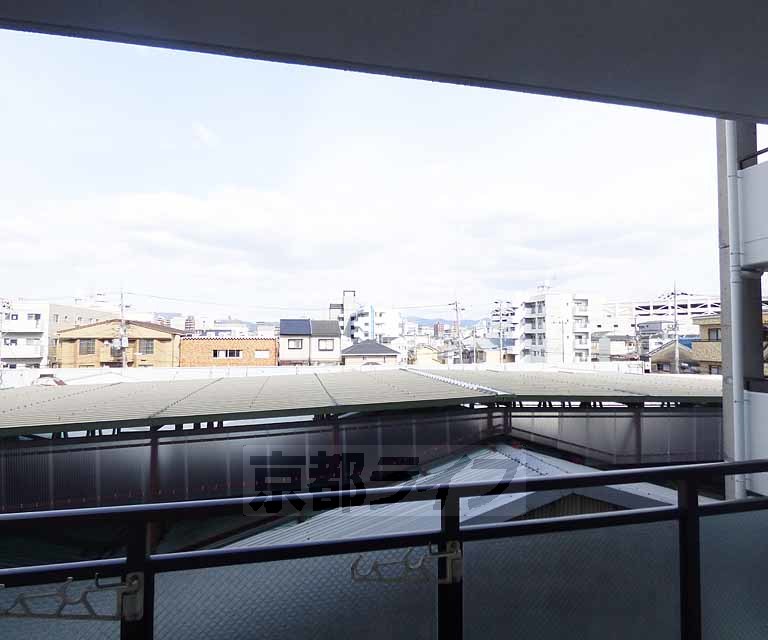 眺望　バルコニーからの室外風景。