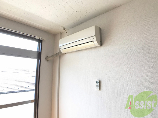 その他設備　エアコンが設置されているので、入居日から利用できます。