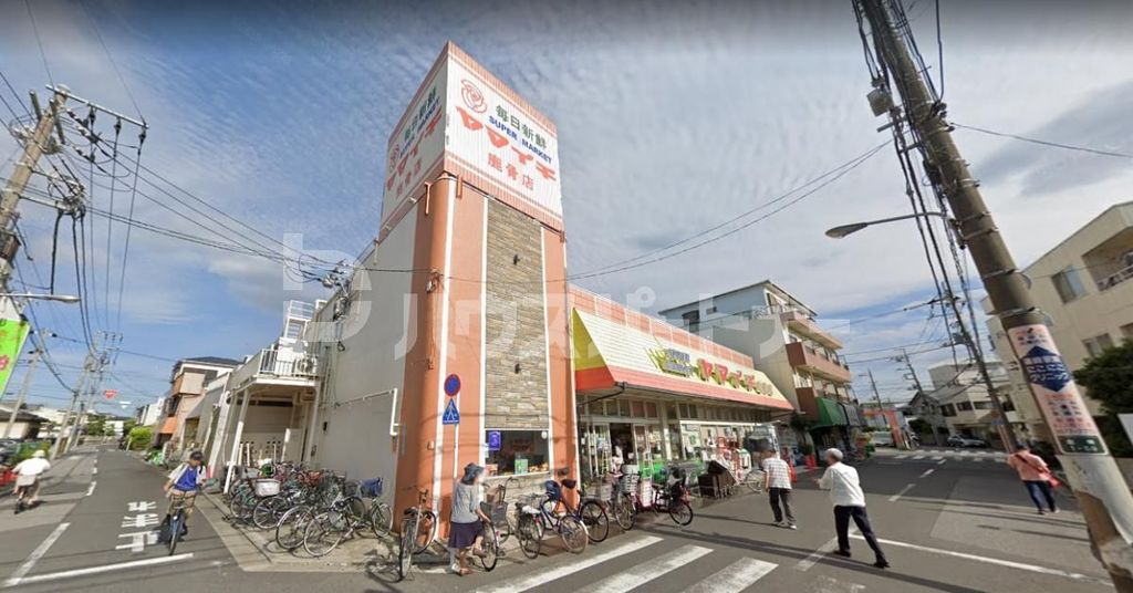 スーパー　ヤマイチ鹿骨店（スーパー）まで300m