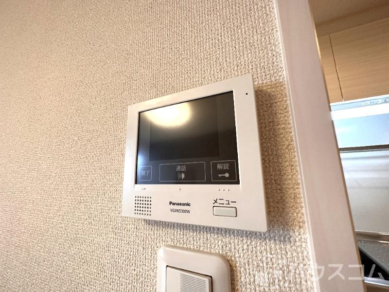 セキュリティ　モニター付きなので安心☆