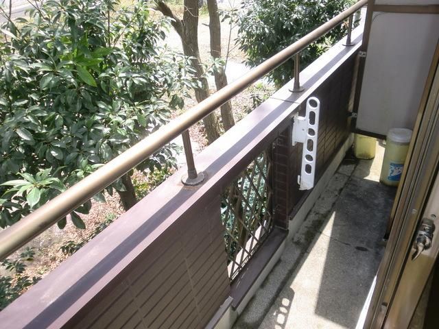 バルコニー　★洗濯物も外で干せます★