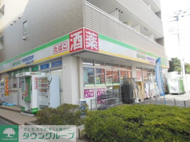 コンビニ　グリーンシア・ミニストップサテライト万願寺店（コンビニ）まで250m