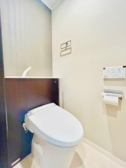 トイレ　お掃除のしやすいトイレです