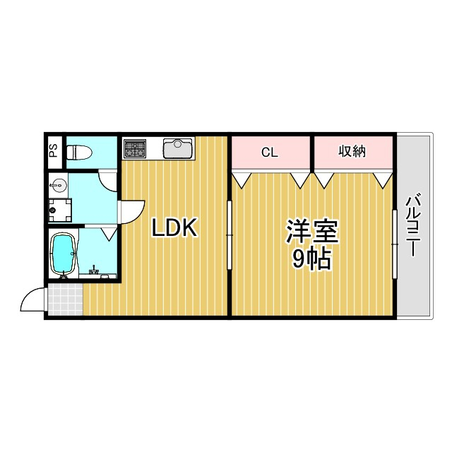 ヴィラMN-1の間取り写真