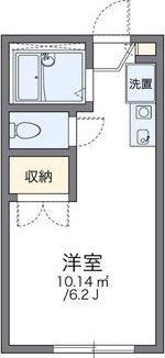レオパレス江坂の間取り写真