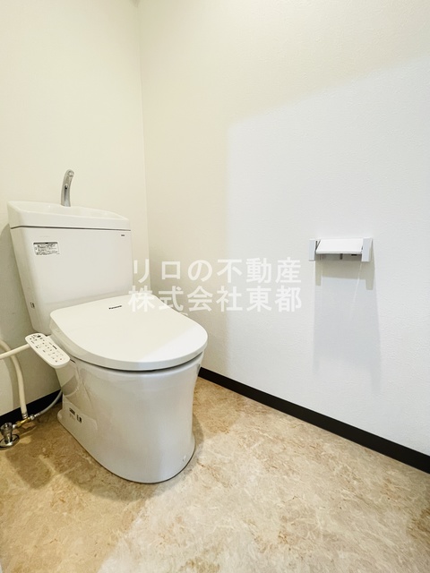 トイレ　洗浄便座付です！
