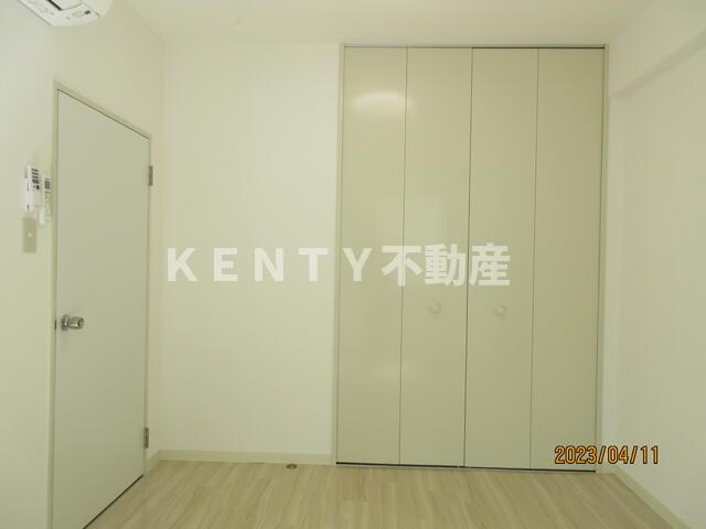 収納　たっぷりとした収納スペースです