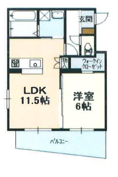 棒屋第13住吉ハイツの間取り写真