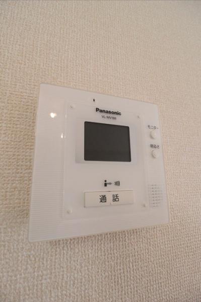 セキュリティ　モニターホン完備！