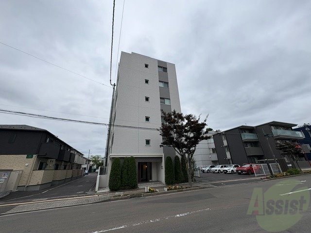 建物外観　仙台市若林区南小泉字八軒小路「プラウドフラット河原町」