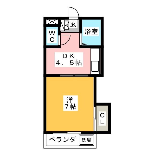 第二メゾン北川の間取り写真