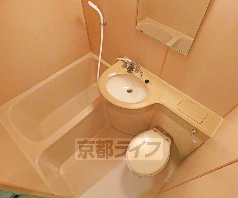 コーポ未麗等持院の風呂写真