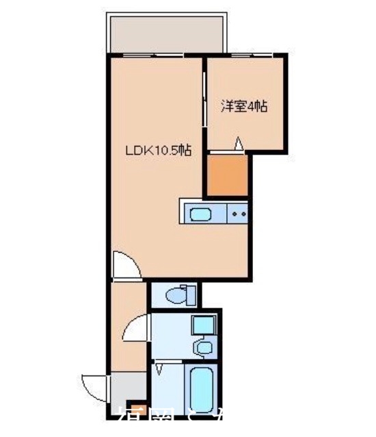 Litera IBK 香椎東の間取り写真