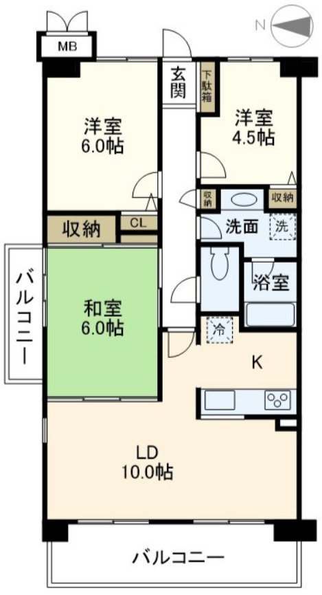 モアステージ戸塚の間取り写真