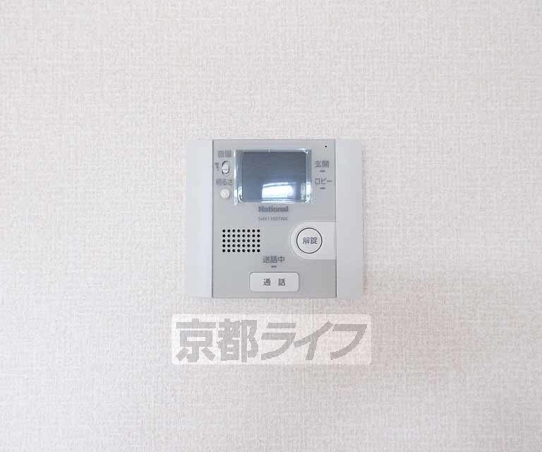 セキュリティ　モニター付き