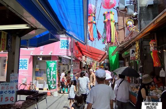 小学校　砂町商店街（小学校）まで550m