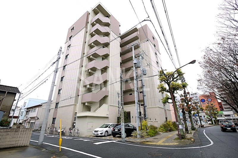 岡山電軌清輝橋線 清輝橋駅 徒歩5分 9階建 築12年の外観写真