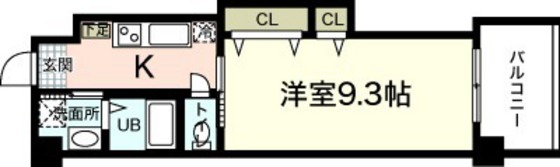 ノーブル縮景園の間取り写真