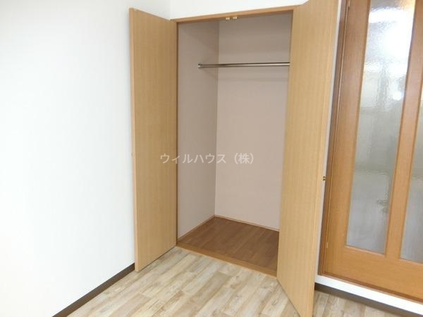 収納　クローゼット！