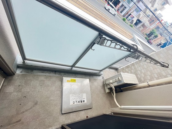 バルコニー　※別部屋の写真です