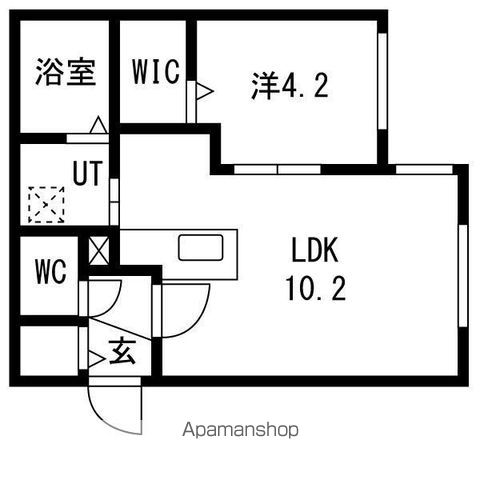 lukka栄通の間取り写真