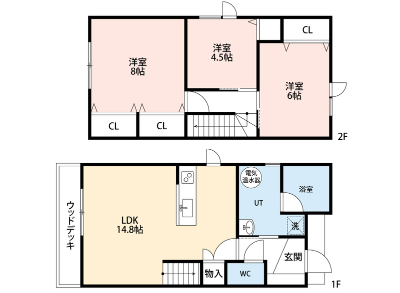 maison de アルエの間取り写真