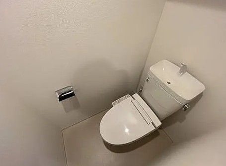 都営三田線 新板橋駅 徒歩3分 5階建 築3年のトイレ写真
