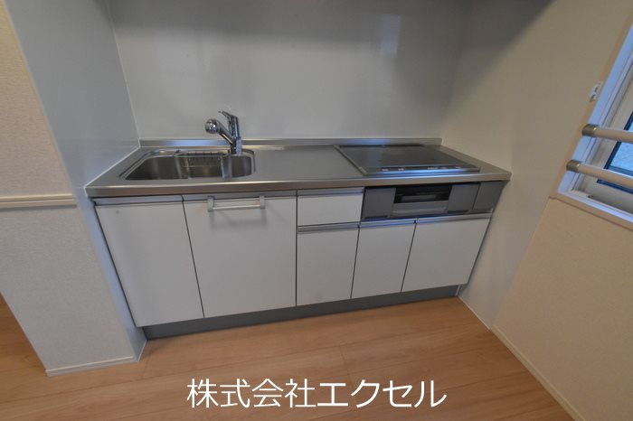 キッチン　IHコンロのシステムキッチンです。