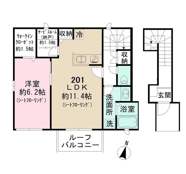 Square6の間取り写真