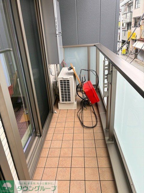 バルコニー　庭