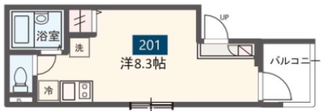MELDIA扇大橋IIの間取り写真